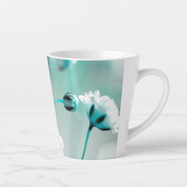 Tasse für BlumendruckLatte (Rechts)
