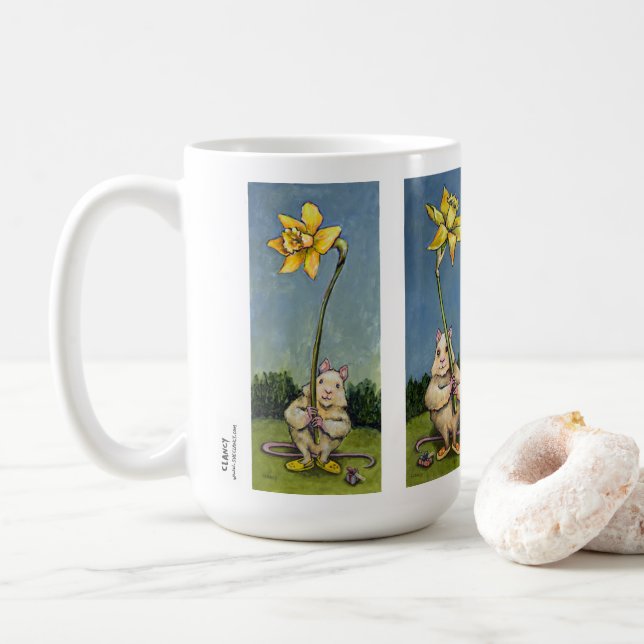Tasse für Dafodil-Geschenke (Mit Donut)