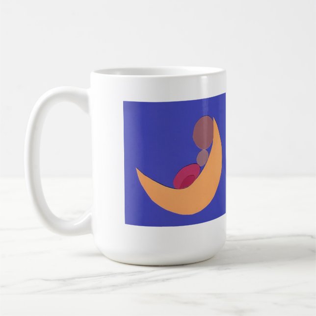 Tasse für das Baby-Moon-Logo (Links)