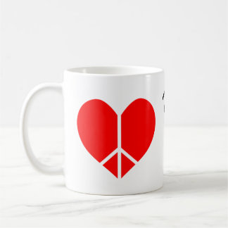 Tasse für das friedliche Herz