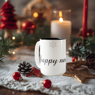 Tasse für das neue Jahr