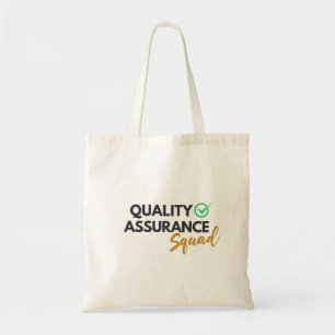 Tasse für das Quality Assurance Squad – QA-Team Tragetasche
