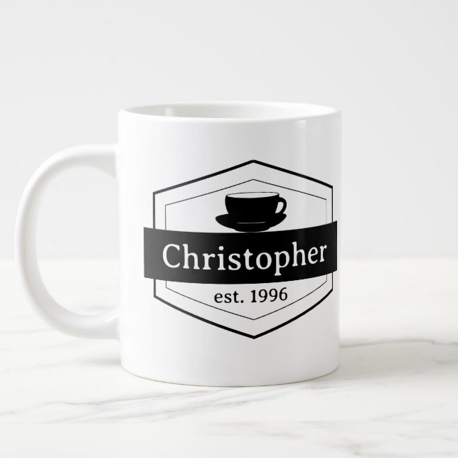 Tasse für das Schwarze Label (Links)