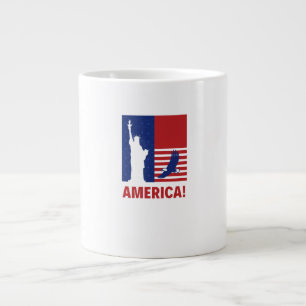 Tasse für den amerikanischen Unabhängigkeitstag