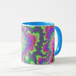 Tasse für den benutzerdefinierten Lavendel-Regenbo