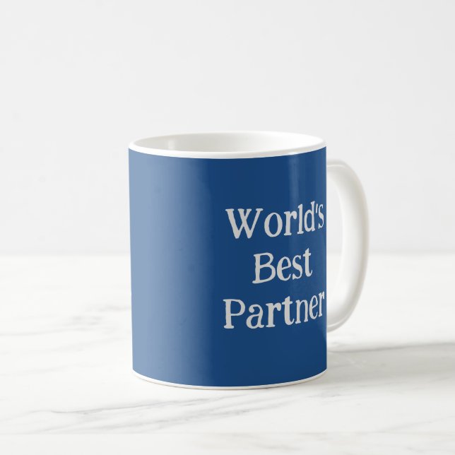 Tasse für den besten Partner (VorderseiteRechts)