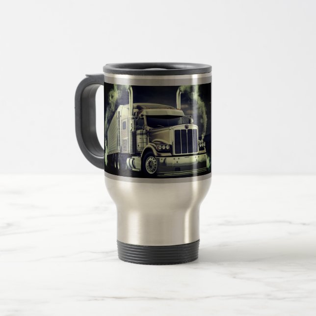 Tasse für den Lkw-Fahrer (Vorderseite Links)