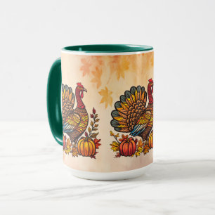 Tasse für den traditionellen Erntedank