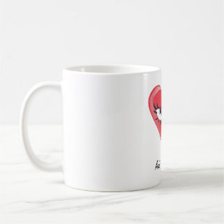 Tasse für den Valentinstag