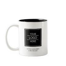Tasse für die benutzerdefinierte schwarze Firmenbe