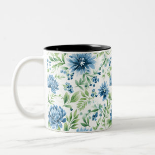 Tasse für die blaue Blume