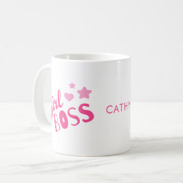Tasse für die Coffee Boss - Kaffeebezeichnung mit