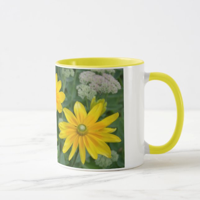 Tasse für die gelbe Sonnenblume (Rechts)