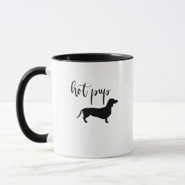 Tasse für die Hot Pup-Dackel
