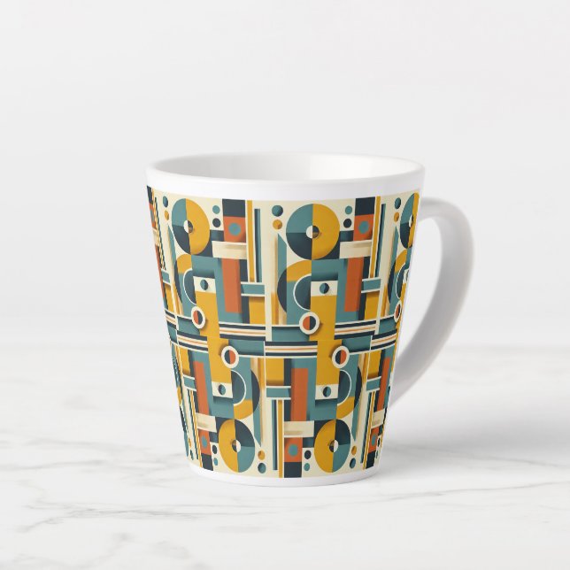 Tasse für die klassische geometrische Gestaltung,  (Rechte Ecke)