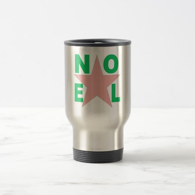 Tasse für Edelstahlreisen NOEL 7 ETOILES (Mittel)