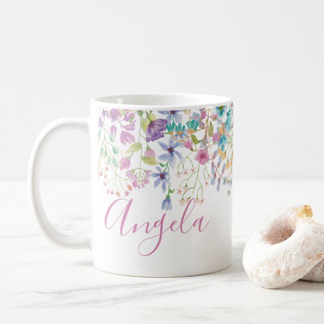 Tasse für Feldflora (Mit Donut)
