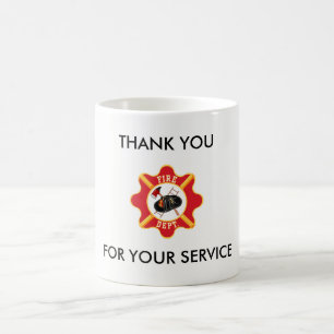 TASSE FÜR FEUERWEHRMÄNNER ODER IM TRAINING