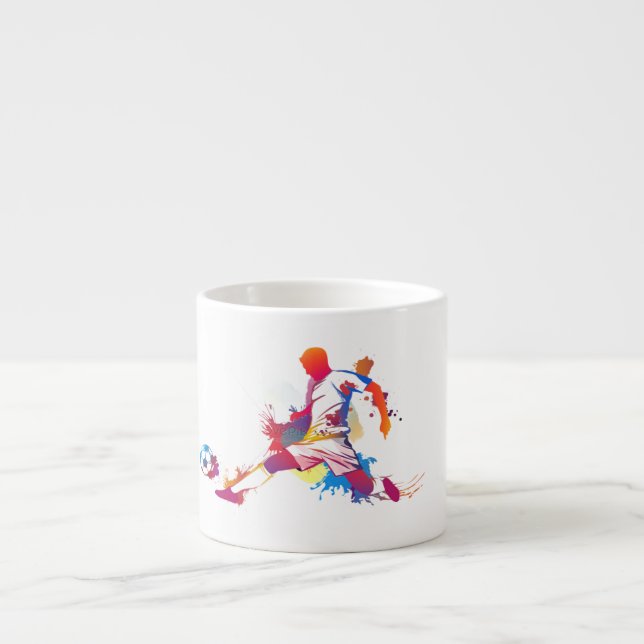 Tasse für Fußballfans (Vorderseite)