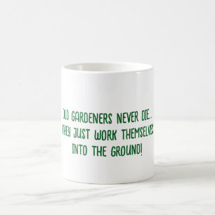 Tasse für Gärtner