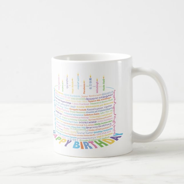 Tasse für Geburtstagskuchen (Rechts)