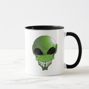 Tasse für grüne Alien