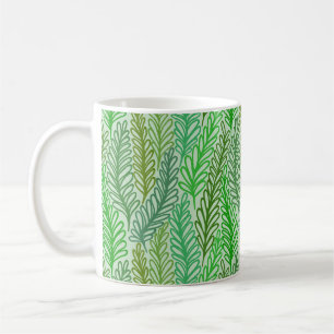 Tasse für grüne Blätter