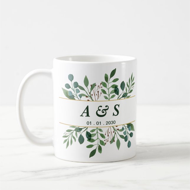 Tasse für Hochzeitscoffee (Links)