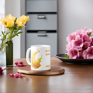 Tasse für Honey-Splash mit Namen