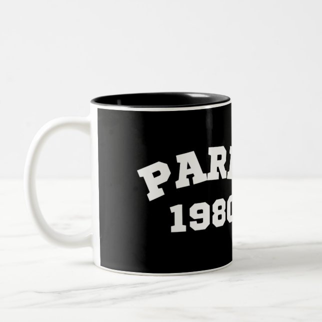 Tasse für Ihre geliebte Person - Paris 1980 - (Links)