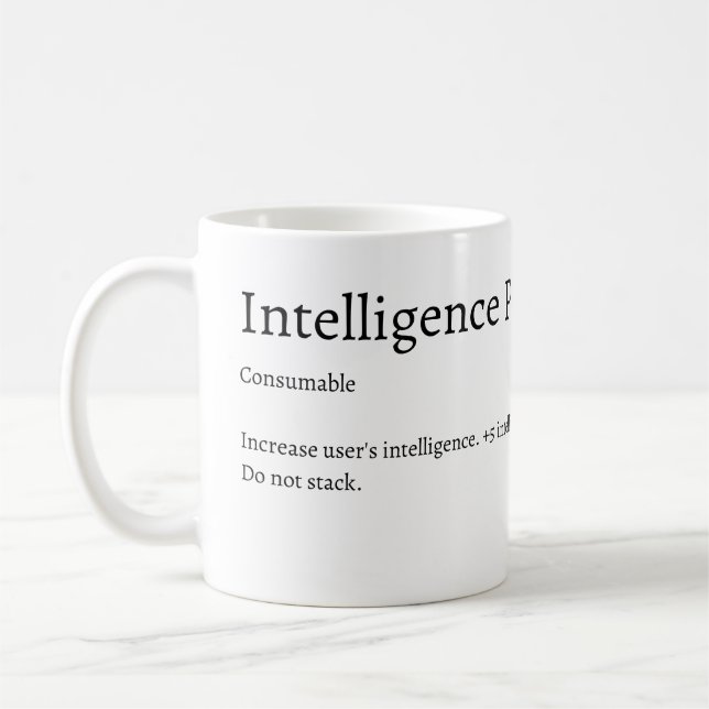 Tasse für Intelligenztrank (Links)
