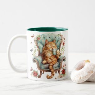 Tasse für Katzen Liebhaber der Niedlichen Katze Ku