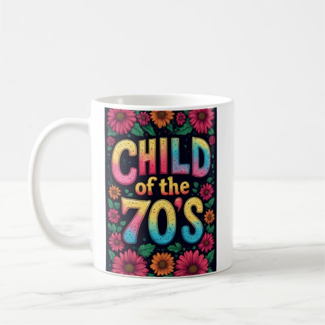 TASSE FÜR KINDER DER 70ER JAHRE - Individuelle Tas (Links)