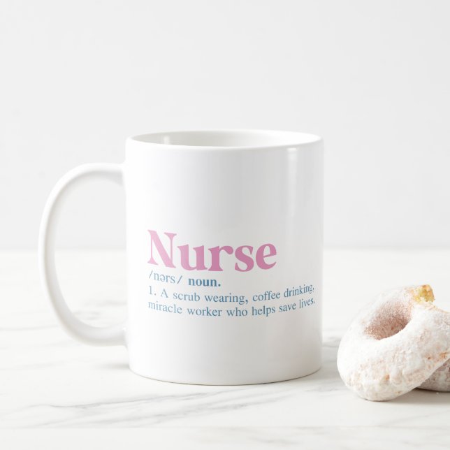 Tasse für Krankenpflege Abschluss (Mit Donut)
