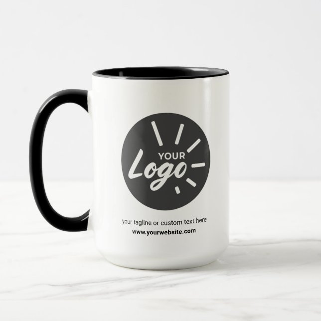 Tasse für kundenspezifische Firmenlogos (Links)