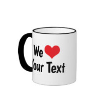Tasse für kundenspezifische Liebe