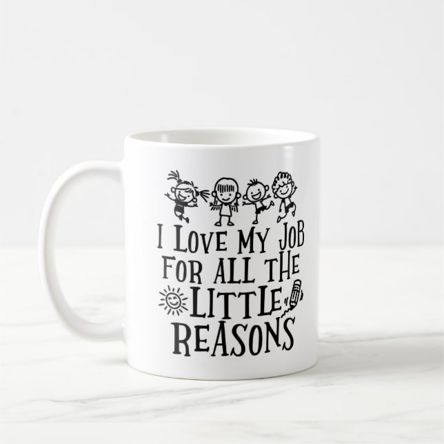 Tasse für Lehrer - Das perfekte Geschenk für Lehre (Links)