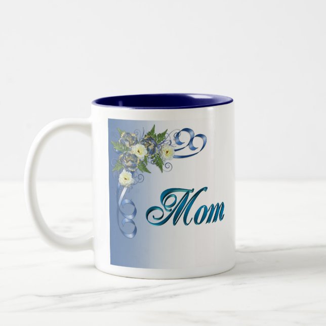 Tasse für MAMA Blumenstrauß (Links)