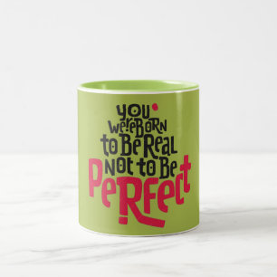 Tasse für motivierend Vektor