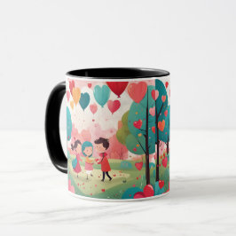 Tasse für niedlichen Valentinstag