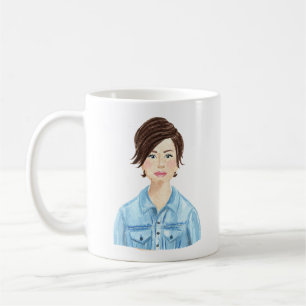 Tasse für personalisierte Aquarellbilder