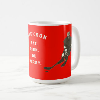 Tasse für personalisierte Hockey-Spieler