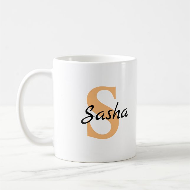 Tasse für personalisierte Namen (Links)