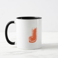Tasse für Personen lassen Namen J brieflich