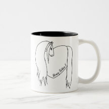 Tasse für Pferde