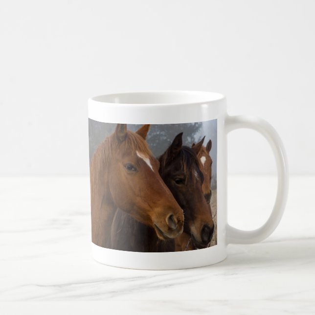 Tasse für Pferde-Triplets (Rechts)