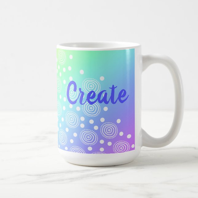 Tasse für Regenbogenfarben (Rechts)