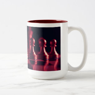 Tasse für Schach-Art-Kaffee - Design-Druck für Sch
