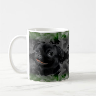 Tasse für Schwarzer Mops