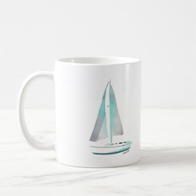 Tasse für Segelboote (Links)